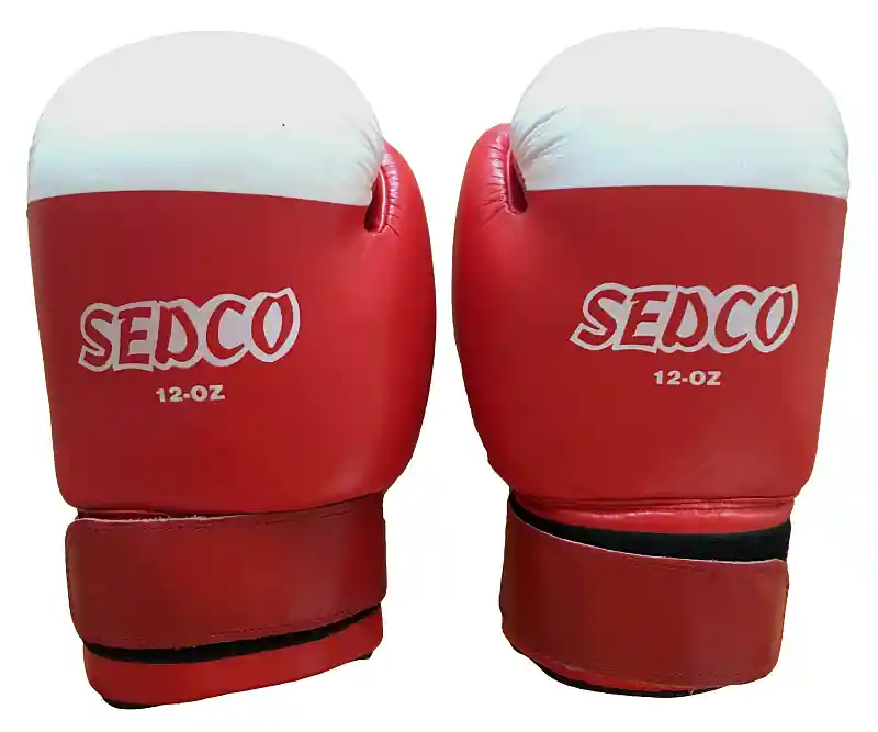 Cenový Hit Box rukavice SEDCO 12 OZ - červená