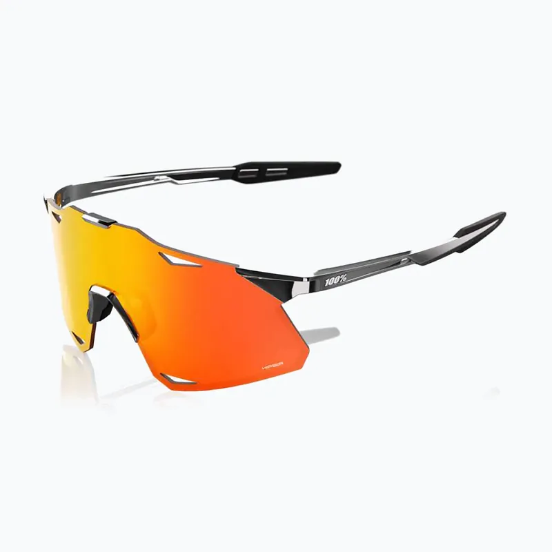 Sluneční brýle 100% Hypercraft black chrome/hiper red mirror Výhodná Nabídka