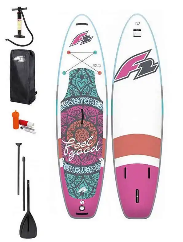 paddleboard F2 Feelgood 11‘2‘‘x31,5‘‘x6‘‘ - PINK Koupit Online