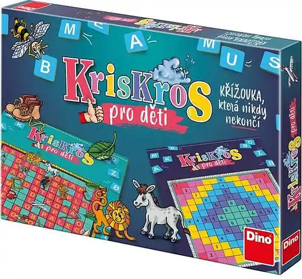 Dino 623759 Kris Kros pro děti společenská hra Oblíbený