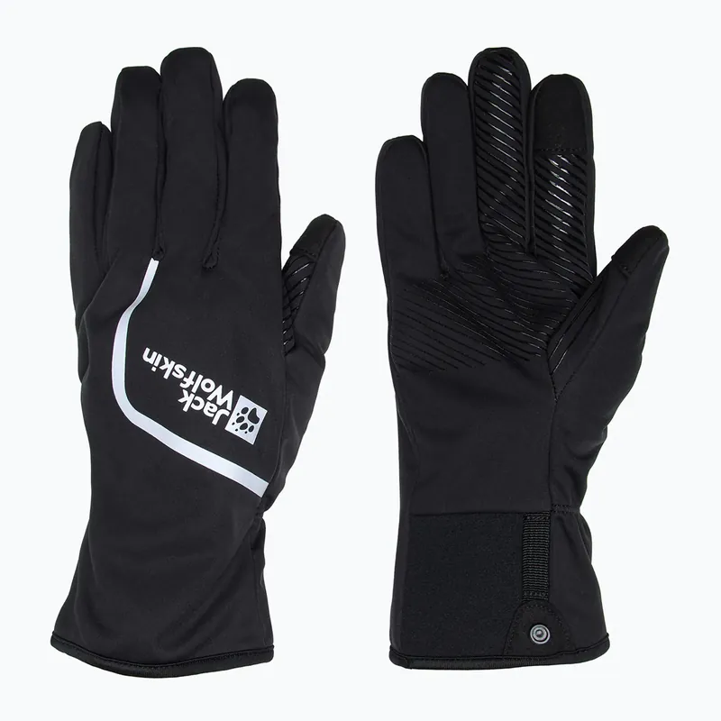 Nejlepší Volba Cyklistické rukavice Jack Wolfskin Morobbia Light black
