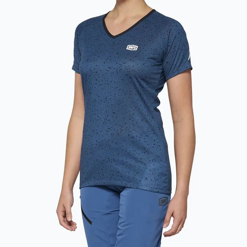 Jen Po Omezenou Doba Dámský cyklistický dres 100% Airmatic W slate blue