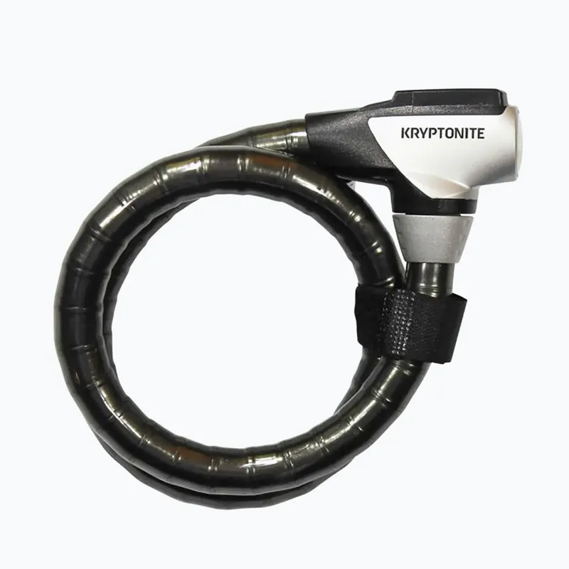 Zámek na kolo Kryptonite KryptoFlex 2010 Armored Key Cable black Akční Nabídka