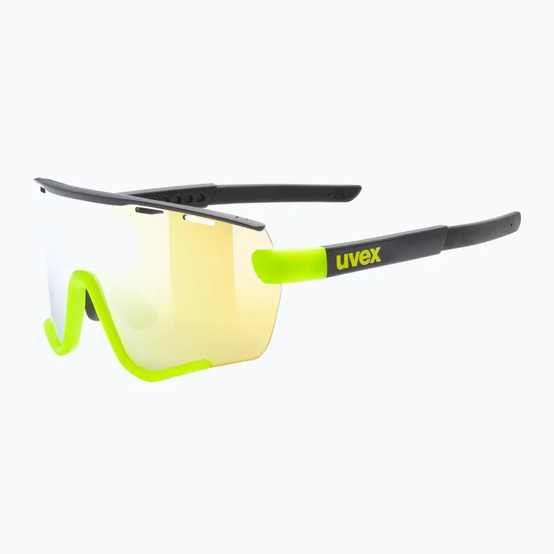 UVEX Sportstyle 236 Set černožlutý mat/zrcadlově žluté sluneční brýle Top Prodej