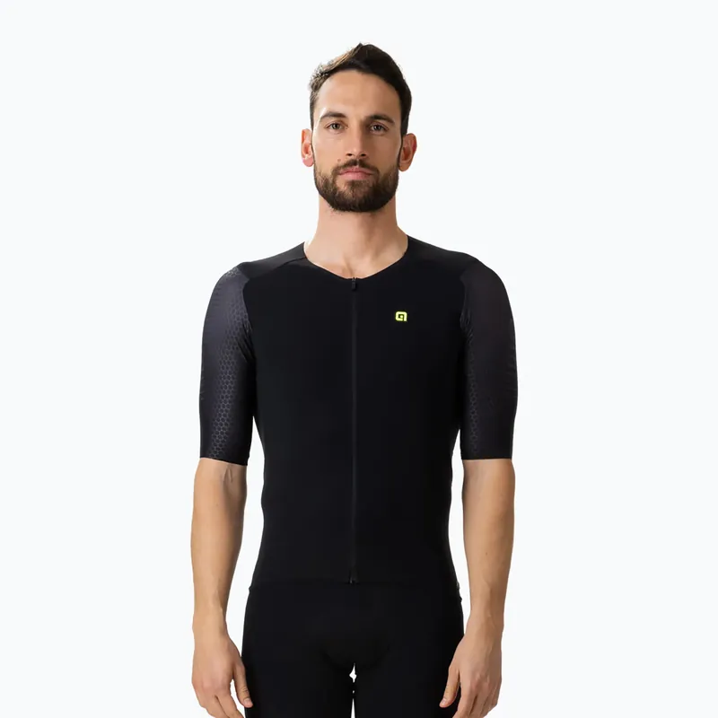 Pánský cyklistický dres Alé Maglia MC Race Special černý L22166401 Oblíbený