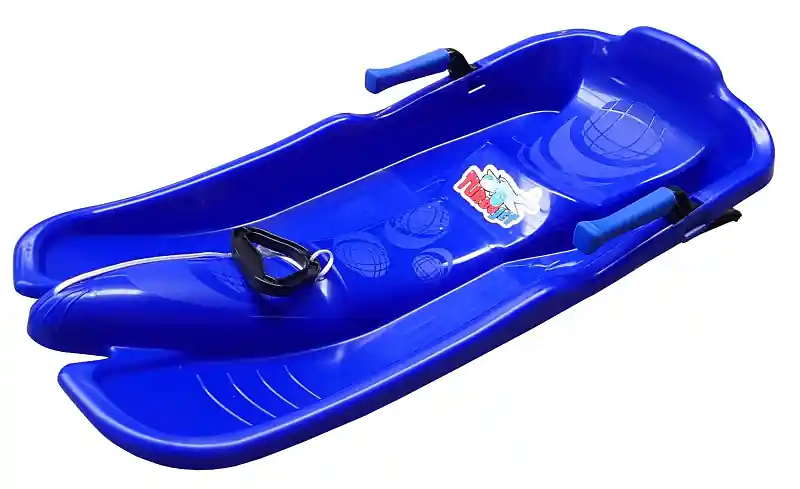Turbojet plastový bob - modrý Novinka