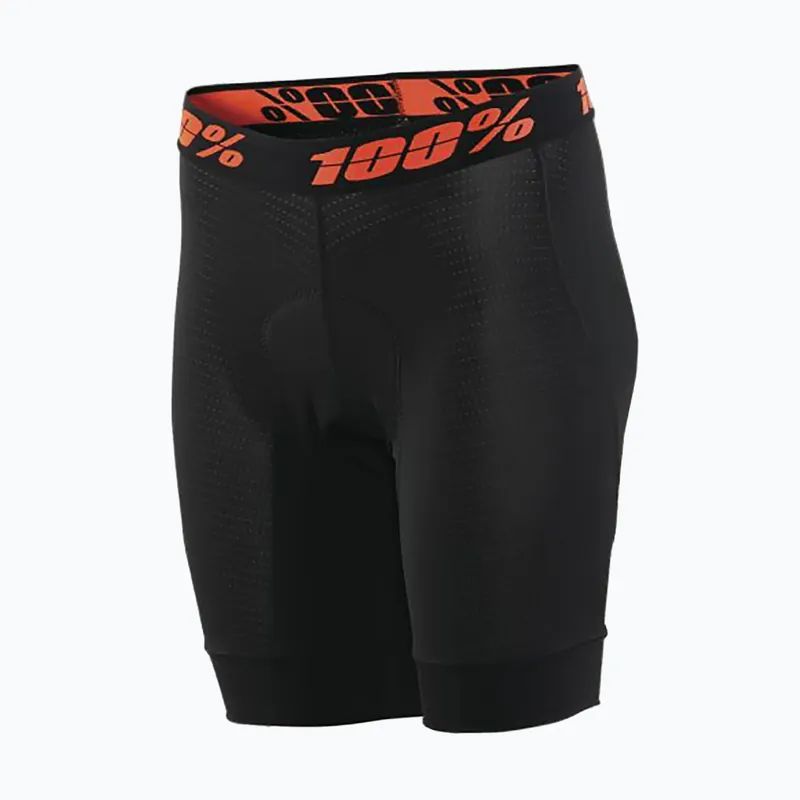 Dámské cyklistické boxerky s vložkou 100% Crux Liner W black Pouze Dnes