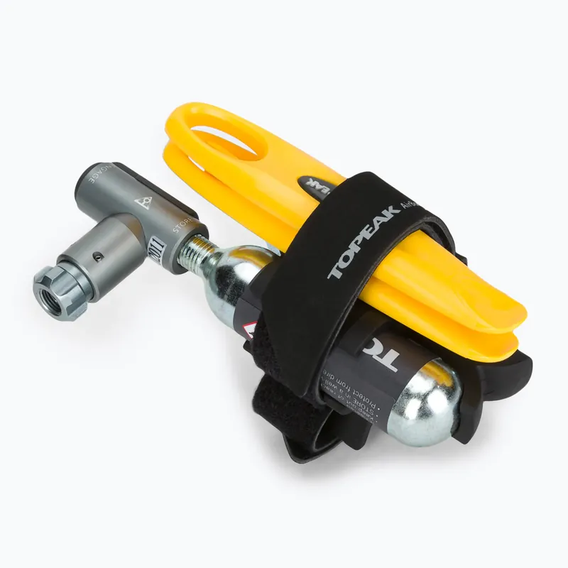Nakupujte Hned Pumpička na kolo Topeak Air Booster Race Pod X žlutá T-TAB-RPX