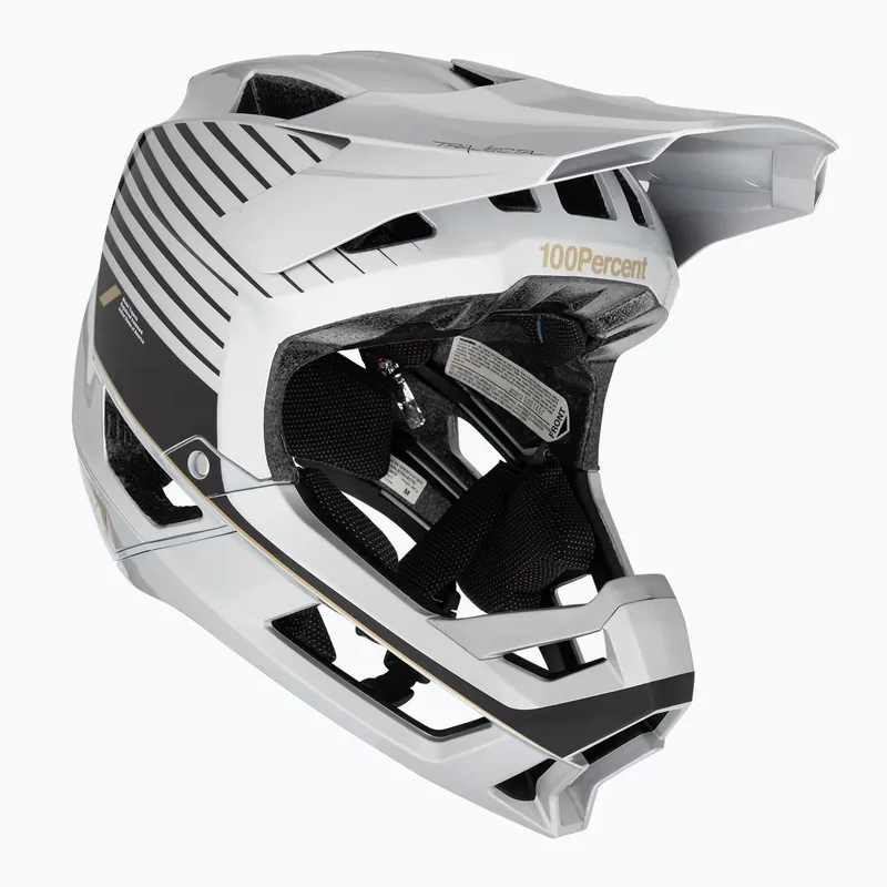 Cyklistická helma 100% Trajecta w/Fidlock ranelagh silver Top Prodej