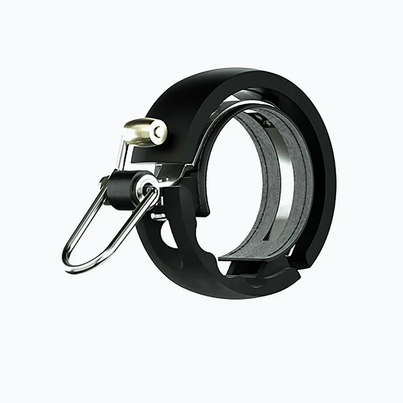 Rychlé Dodání Zvonek na kolo Knog Oi Luxe Large czarny