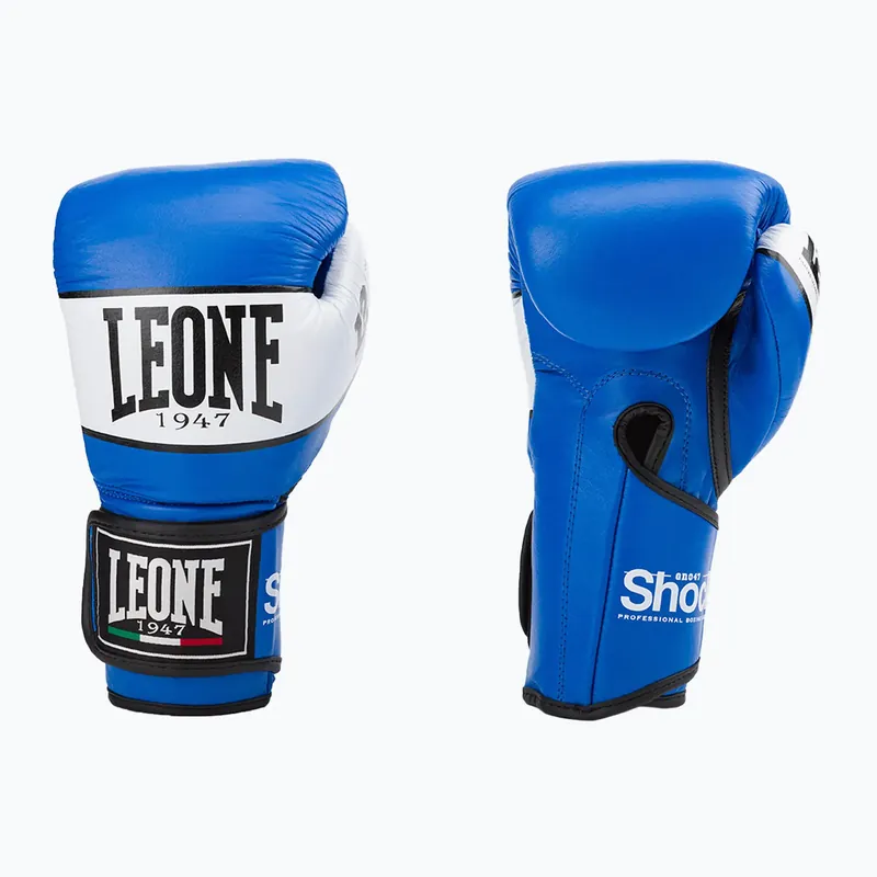 Leone 1947 Shock modré boxerské rukavice GN047 Pouze Dnes