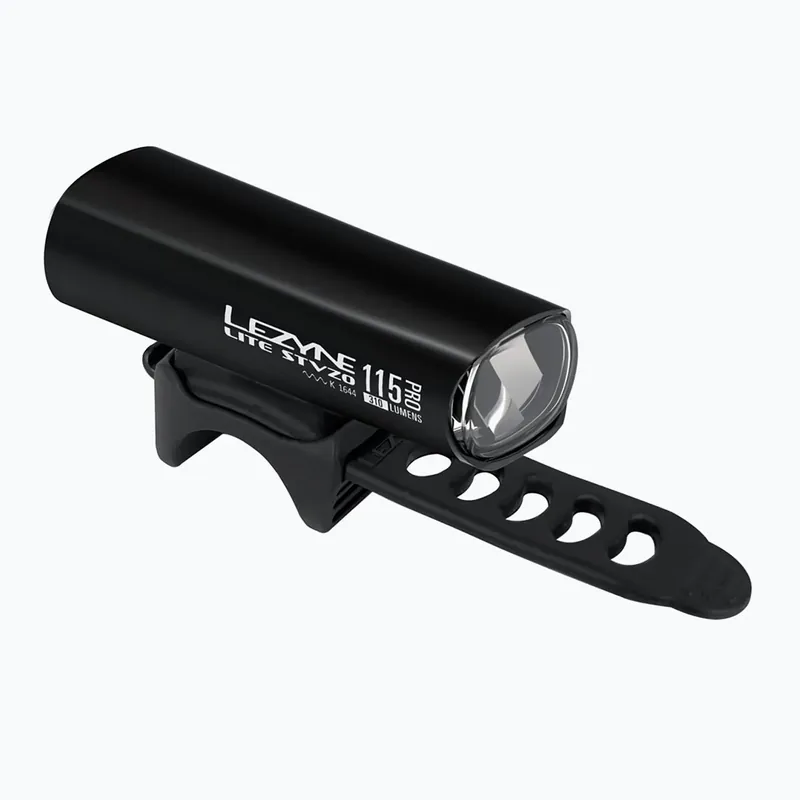Originální Světlo na kolo přední Lezyne Lite Drive StVZO Pro 115 gloss black