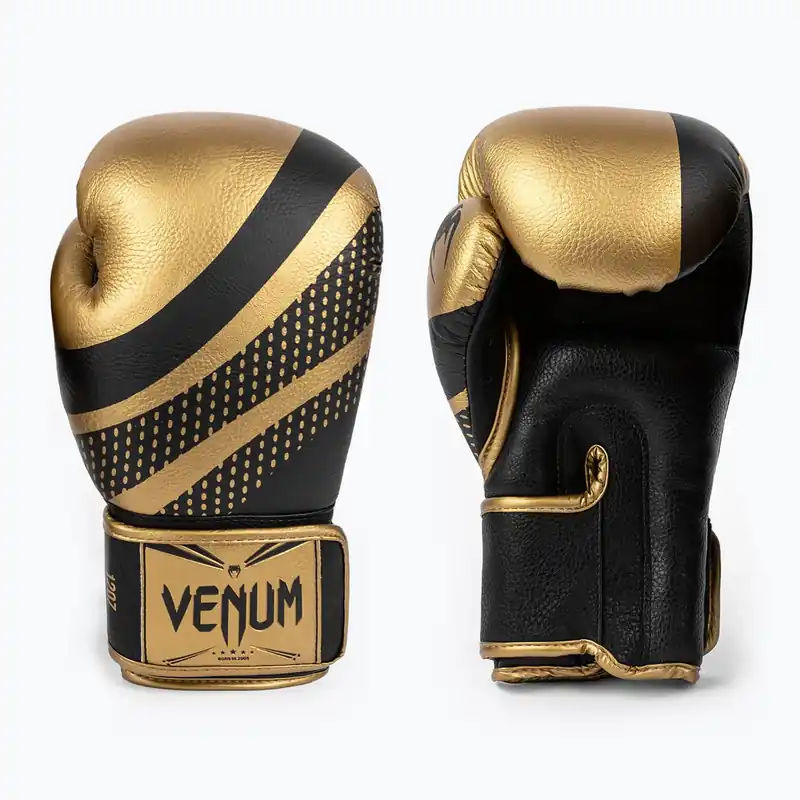 Boxerské rukavice Venum Lightning Boxing gold/black Rychlé Dodání