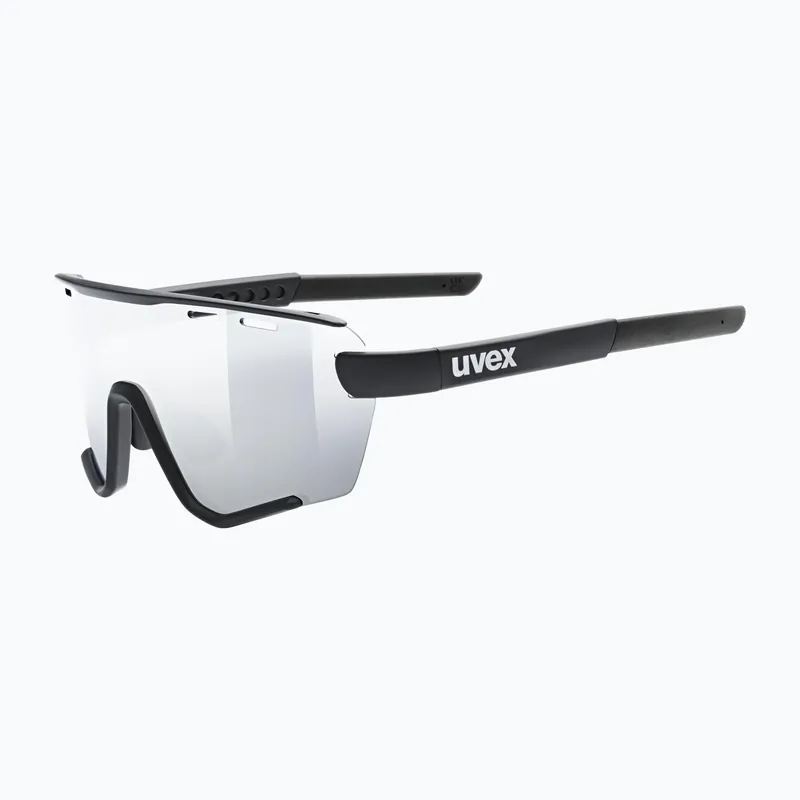 Levný Sluneční brýle UVEX Sportstyle 236 Small Set black matt/mirror silver/clear