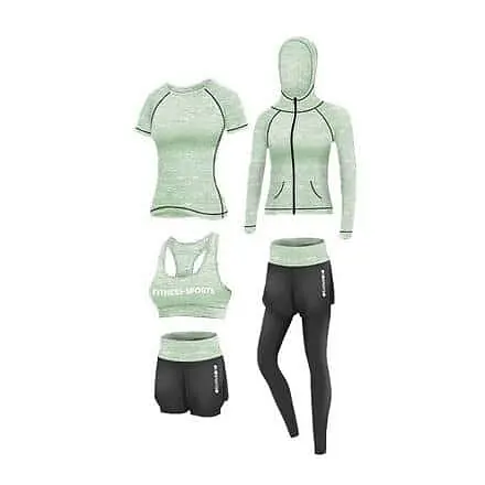 Cenový Hit Runner 5W fitness set zelená