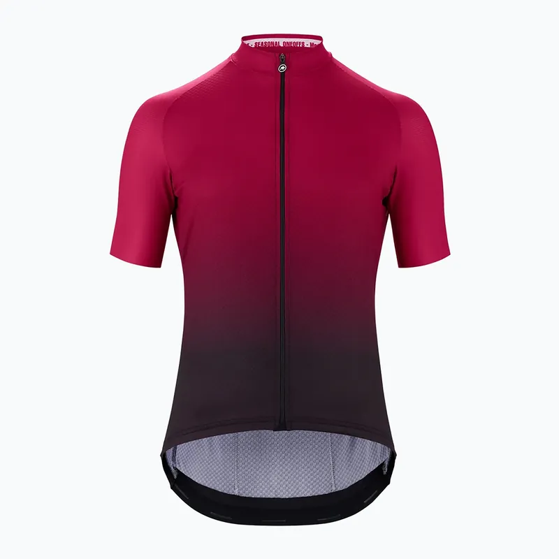 Rychlé Dodání ASSOS Mille GT Jersey C2 Shifter pánský cyklistický dres červená/černá 11.20.311.4M