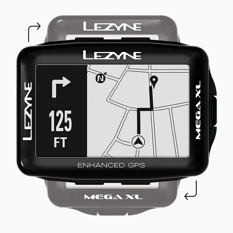 Omezená Nabídka Počítadlo kol s tepovou frekvencí + senzor LEZYNE MEGA XL GPS HRSC Loaded set černý LZN-1-GPS-MEGAXL-V204-HS