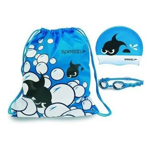 Víkendová Akce Plavecký set CALTER® KIDS SPEEDO, modrý
