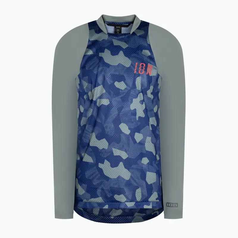 Finální Výprodej Pánský cyklistický dres ION Scrub Ls green 47222-5009