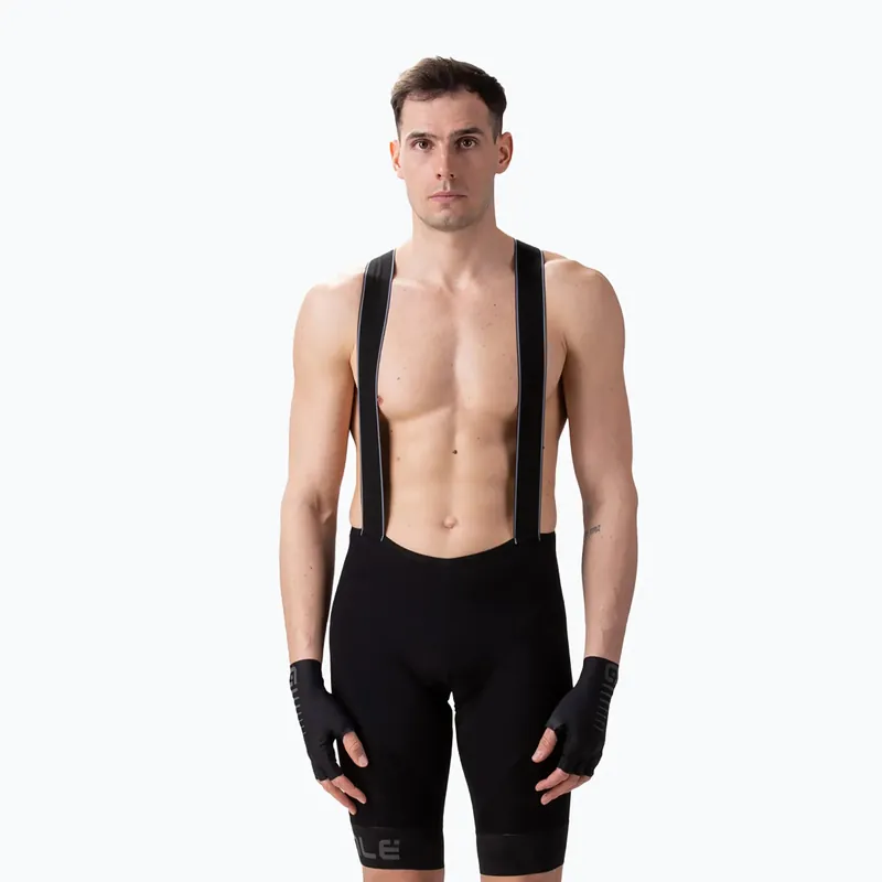 Cyklistické kraťasy pánské Alé Pantalone C/B Velocity HD2 bibshort černé L22140401 Horká Nabídka