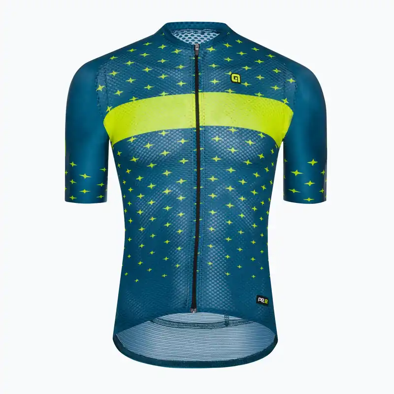 Aktuální Pánský cyklistický dres Alé Stars modro-žlutý L21091462