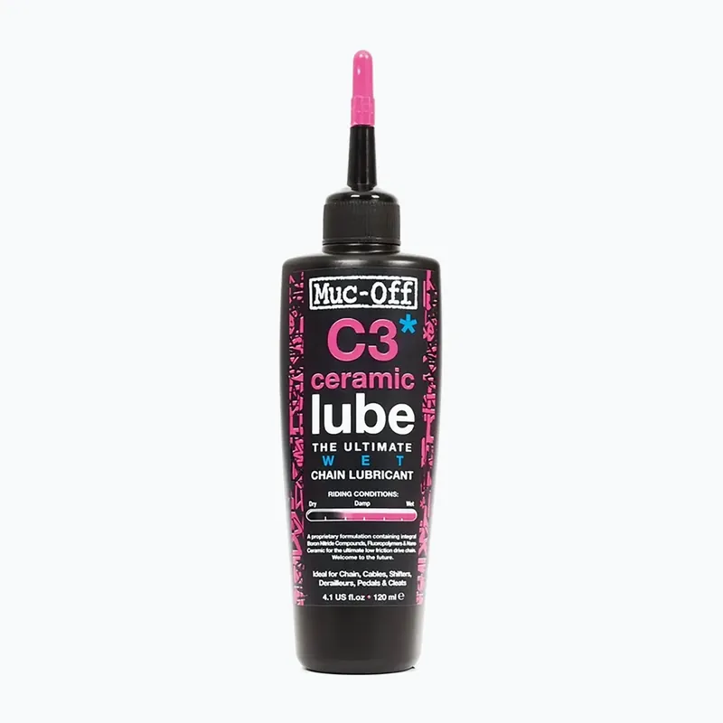 Nejprodávanější Mazivo na řetěz Muc-Off C3 Wet Ceramic Lube 120 ml