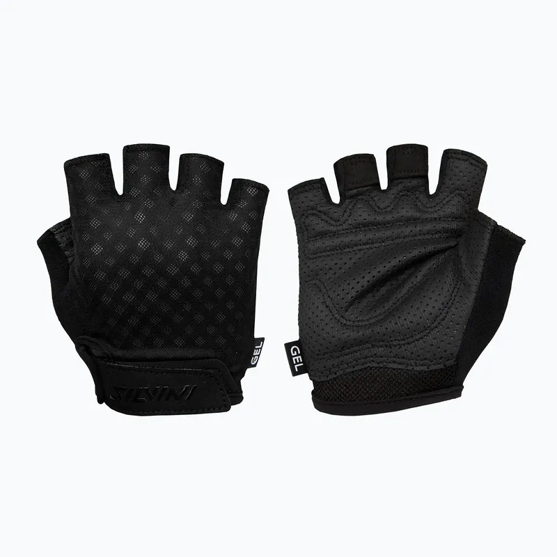 Dámské cyklistické rukavice SILVINI Gaiona black Vysoce Kvalitní