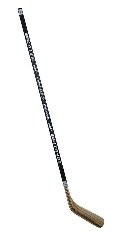Akční Nabídka Laminovaná hokejka BROTHER levá 147cm - černá