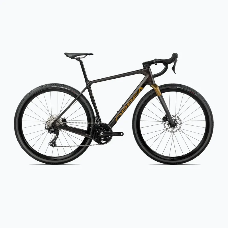 Horká Nabídka Gravelové kolo Orbea Terra M30 Team 2025 gravel bike cosmic carbon view/metallic olive green