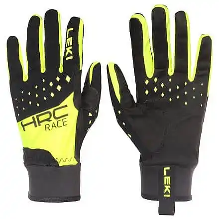 Must-Have HRC Race běžecké rukavice černá-žlutá