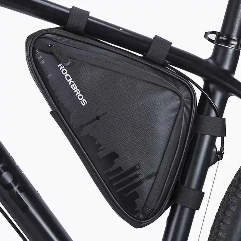 Výhodná Nabídka Brašna na rám kola Rockbros B39-2 1,5 l black