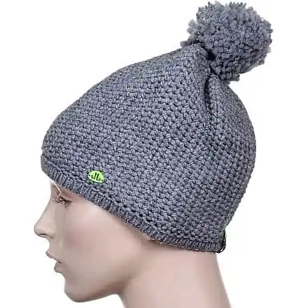 Poslední Šance Solid Beanie dámská zimní čepice šedá