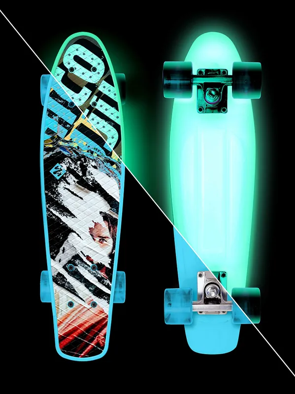 Nejlepší Cena Skateboard Street Surfing BEACH BOARD Glow Rough Poster