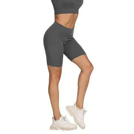 Yoga Sporty krátké sportovní legíny šedá Nejlepší Cena