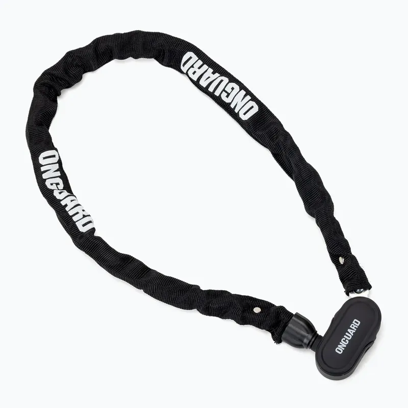 Levný ONGUARD FASTLOCK zámek na kolo 8286 CHAIN 3 x klíč s kódem černý ONG-8286