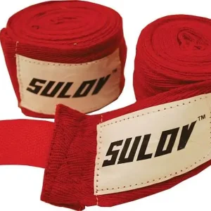 Box bandáž SULOV® bavlna 3m, 2ks, červená Značkový