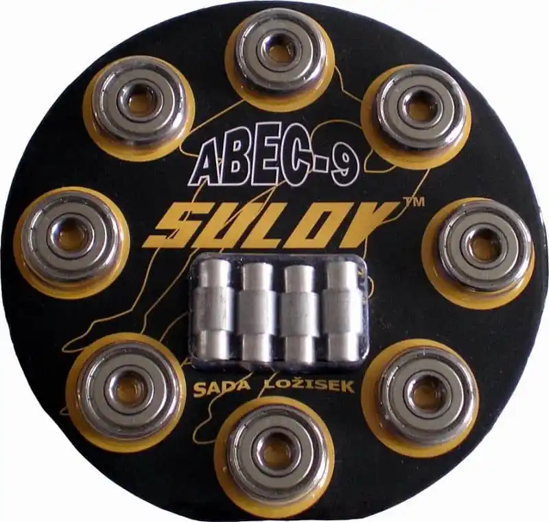 Sada ložisek SULOV® ABEC 9 - Chrom/8ks Značkový