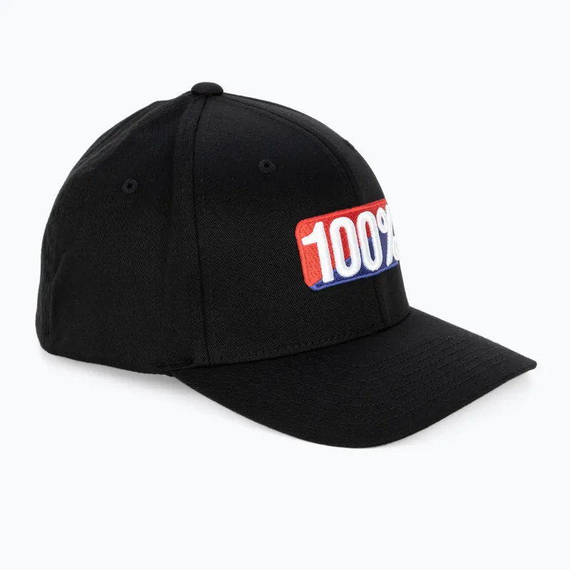 Pánská kšiltovka 100% Classic X-Fit Flexfit černá 20011-001-18 Rychlé Dodání