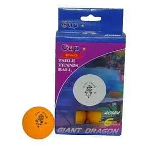 MÍČKY PI PO GIANT DRAGON CUP 1-STAR bílé plast - bílá Finální Výprodej