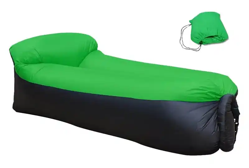 Nafukovací vak Sedco SOFAIR LAZY DUO - zelená Cenová Bomba