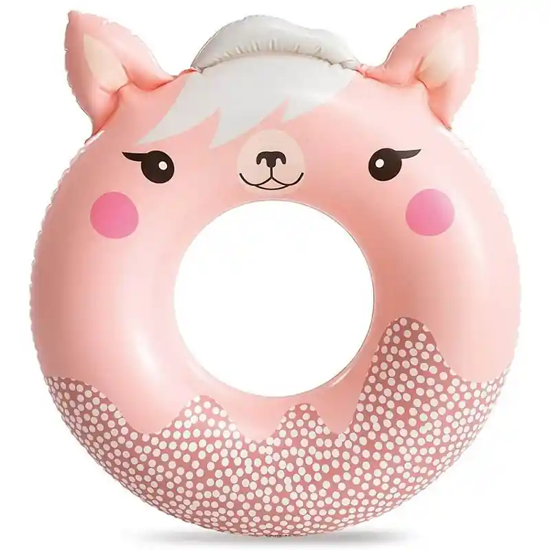 Nízká Cena Nafukovací kruh Intex 56266 Cute Animals - růžová