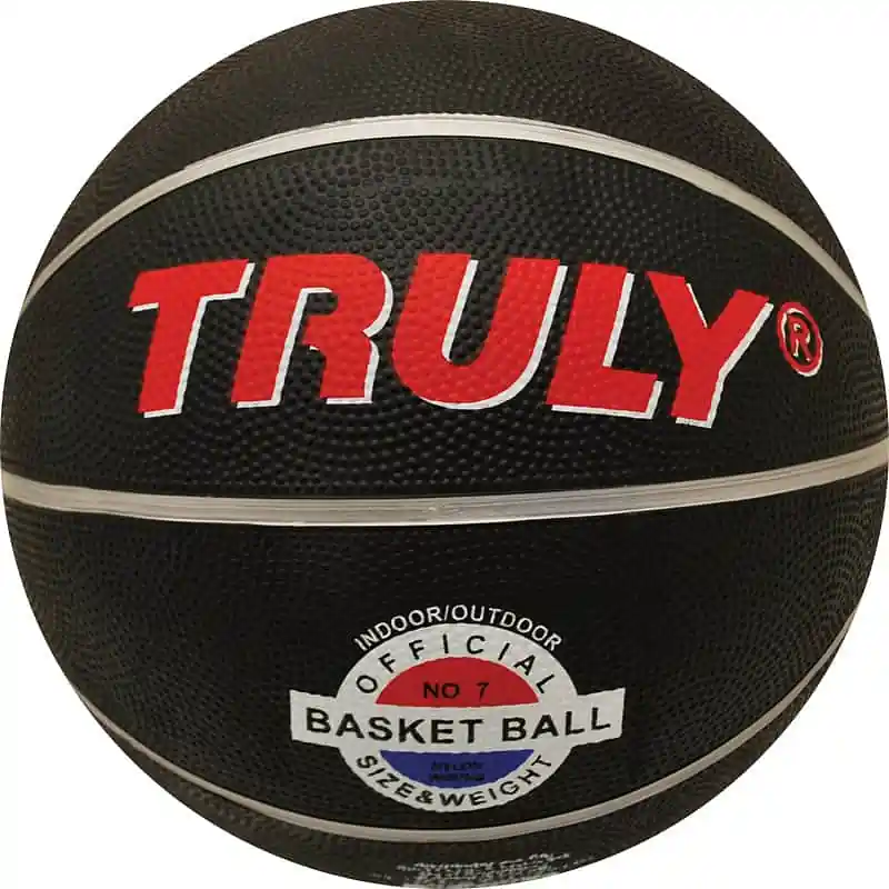 Rychlé Dodání Basketbalový míč TRULY® 113, vel.7, černý