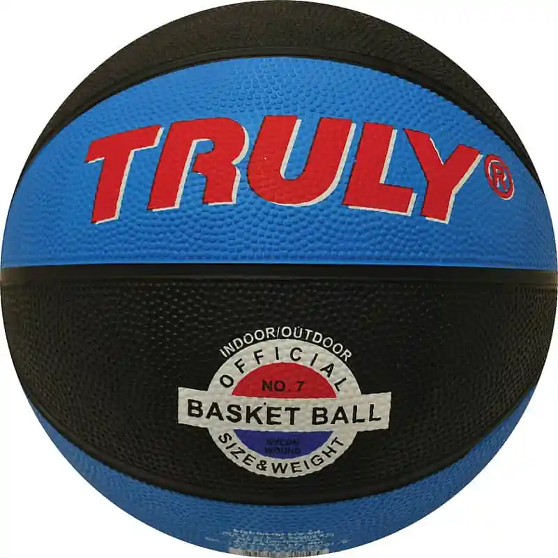 Nejlepší Volba Basketbalový míč TRULY® 115, vel.7, modro-černý