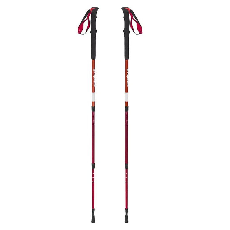 Pouze Dnes Trekingové hole inSPORTline Altiplano 100 Pair červené