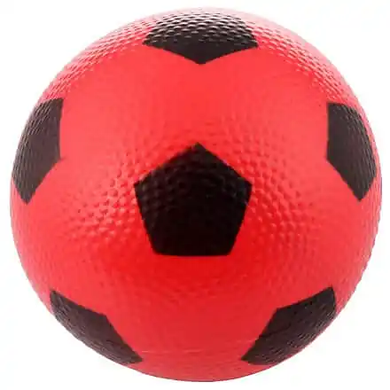 Víkendová Akce Míček Fotbal gumový míč červená