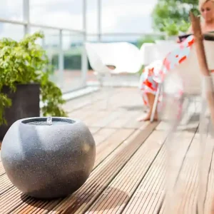 Kup Teď Fontána Heissner BALL LED malá, antrazit 016607-03