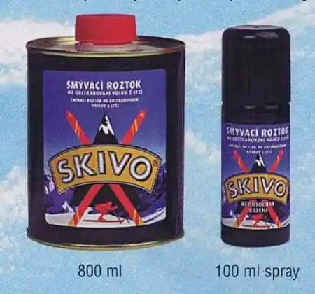 Super Cena SKIVO Smývací roztok vosků z lyží - 800ML