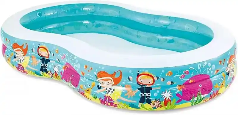 Bazén INTEX nafukovací OVÁL Laguna 262x160x46 Super Cena