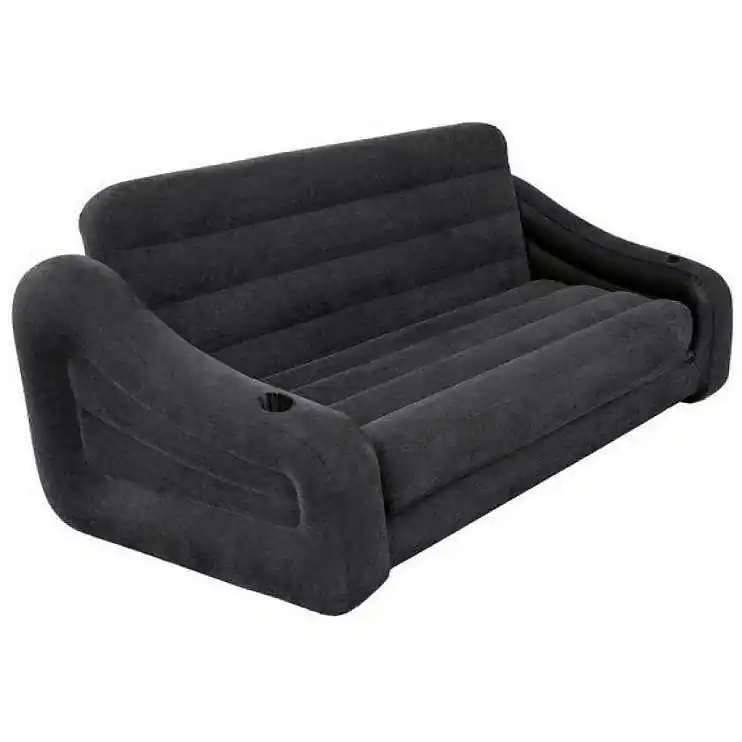 Speciální Cena Pull out sofa Intex 193 x 221 x 66 cm černá