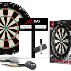 Kup Teď Šipky s terčem XQ MAX Dartboard STARTER SET EUROPE 46 cm